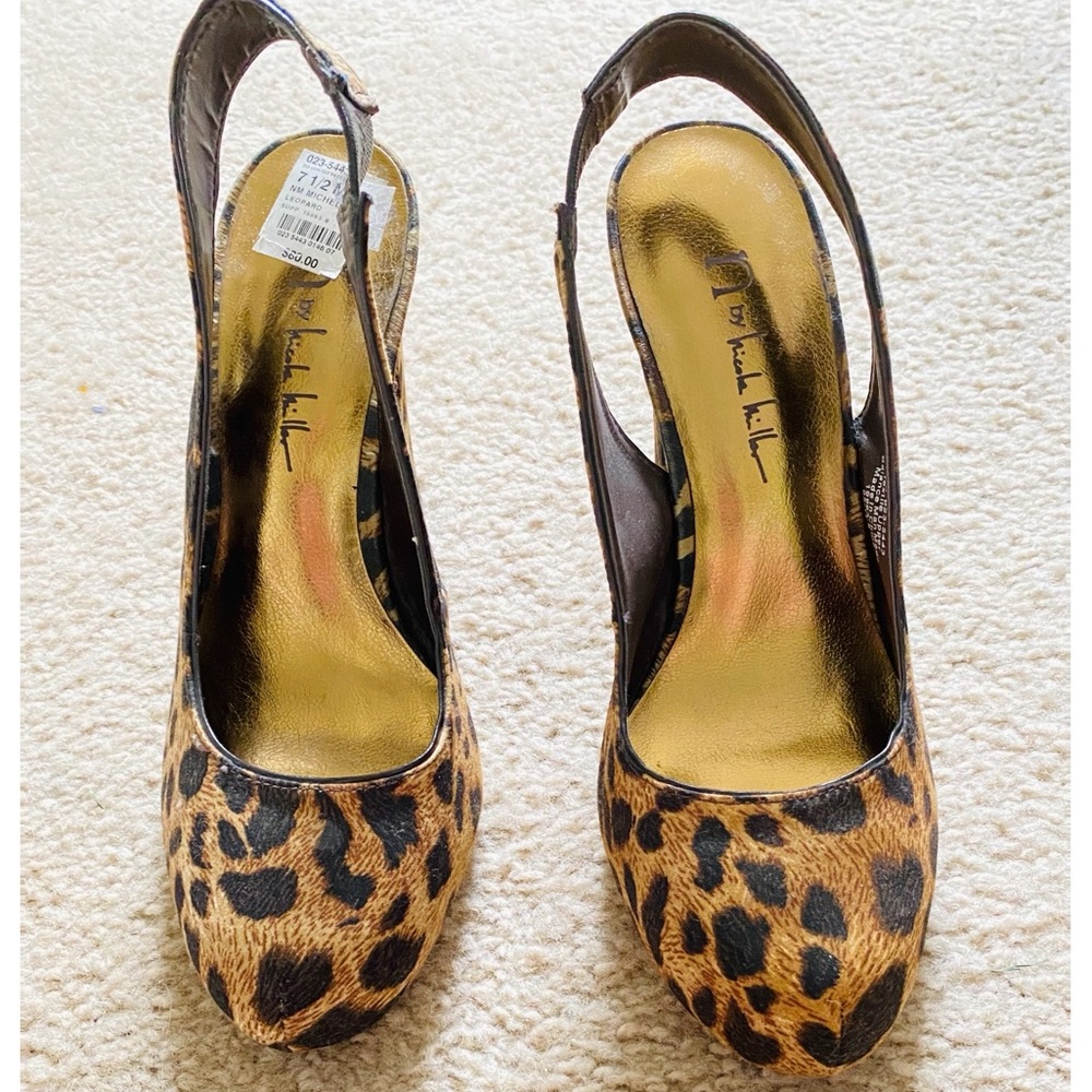 Women’s Nicole Miller Animal Print High Heels
